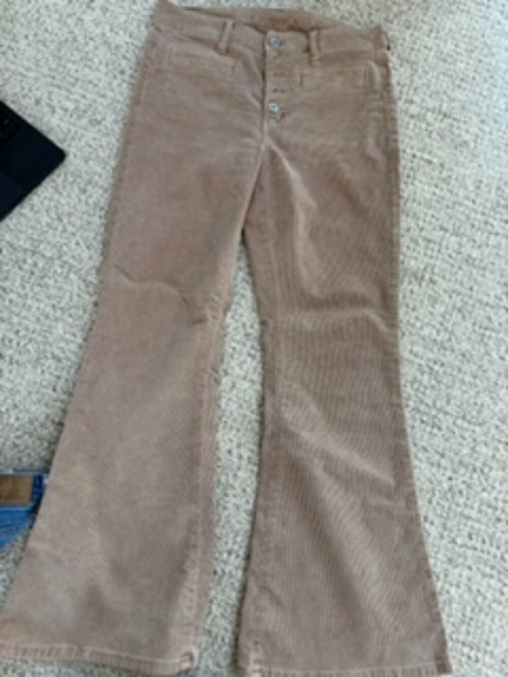 American Eagle Tan Trouser Style Flare Cords